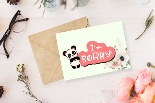 Apology Expressions Cards