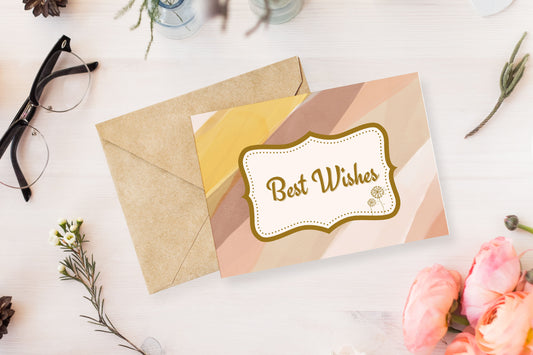 Best Wishes Card