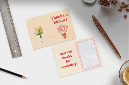 Set of 5 Appreciation  Cards